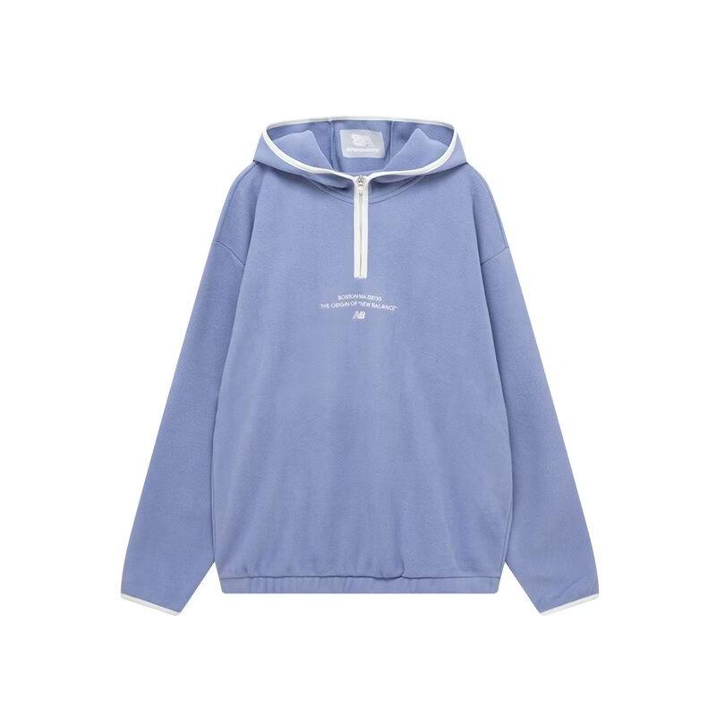 New Balance Sweatshirts Unisex LBL Hooded Moderate 5CC44693-LBL M