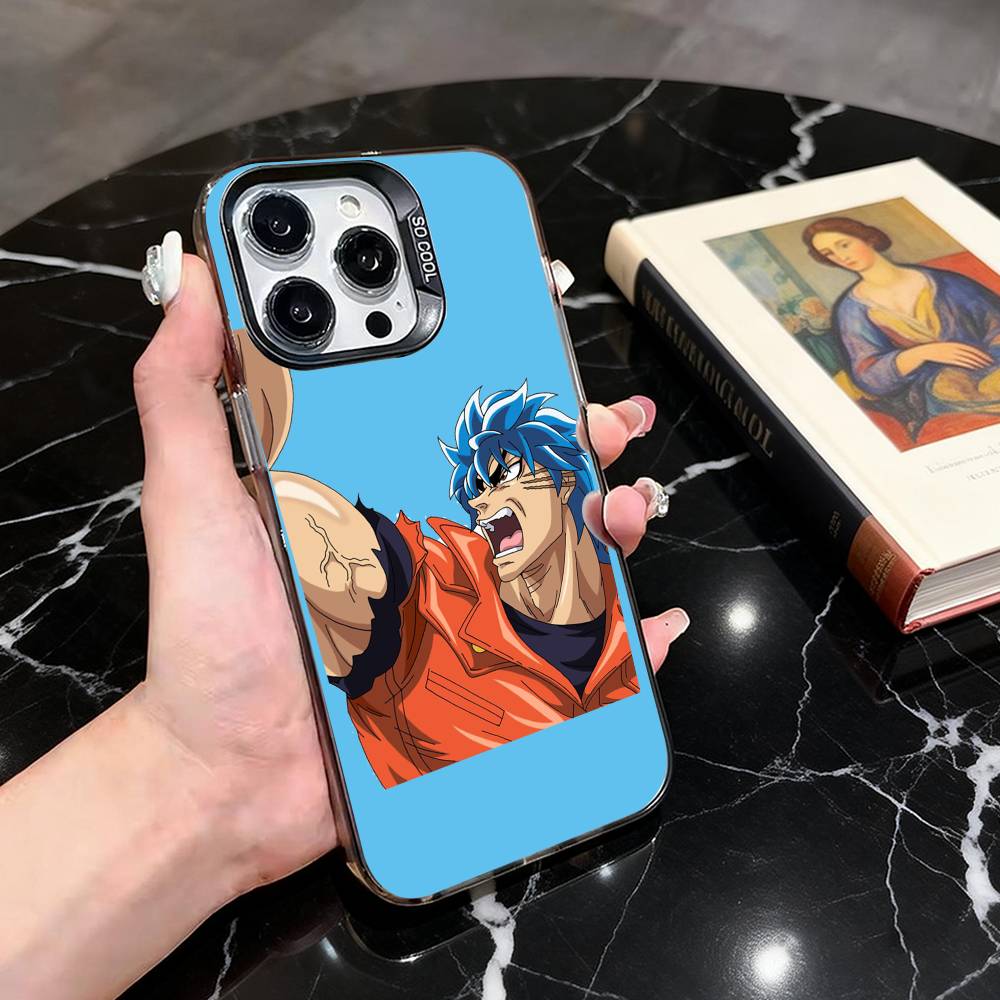 

Toriko Toriko Phone Case For iPhone 17,16,15,14,13,12,11 Plus,Pro Max,XS,Colorful Silver Black Cover iPhone15pro