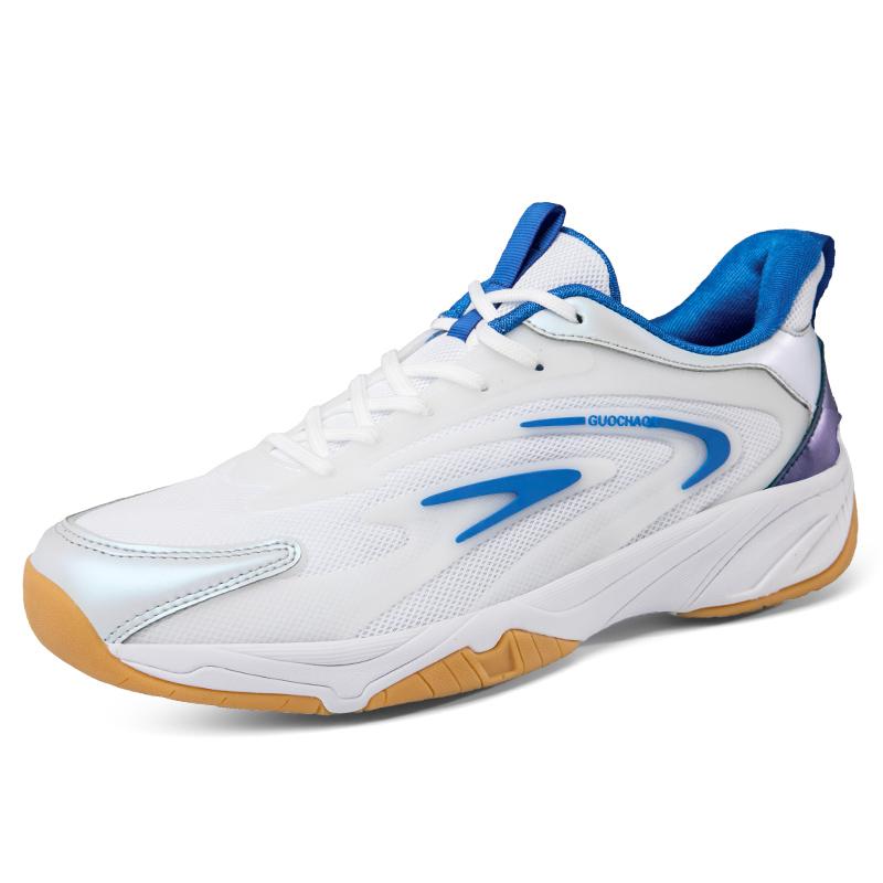 New Style Badminton Shoes for Men Breathable Badminton Sneakers Non Slip Badminton Training Shoes Comfortable Outdoor Sneakers