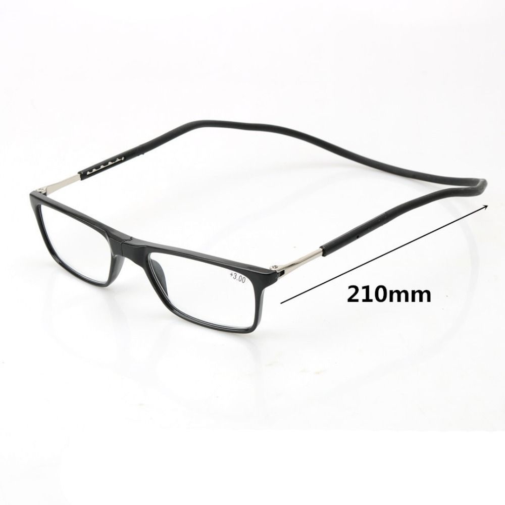 Magnetic Anti-Blue Light Reading Glasses Alloy Optical Spectacle Eyeglass Eye Protection