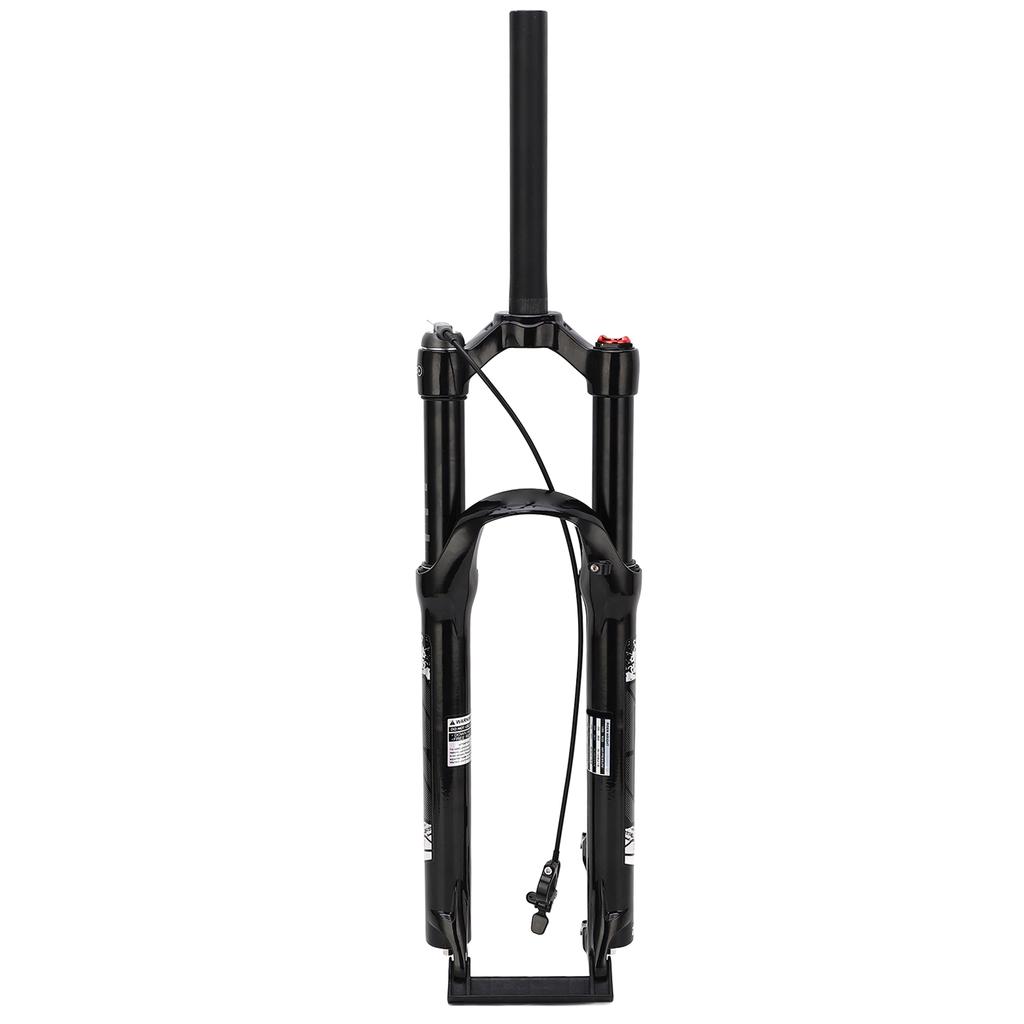 27.5inch Mountain Bike Front Fork Straight Tube Line Control Suspension Fork Magnesium Alloy Cycling Accessory