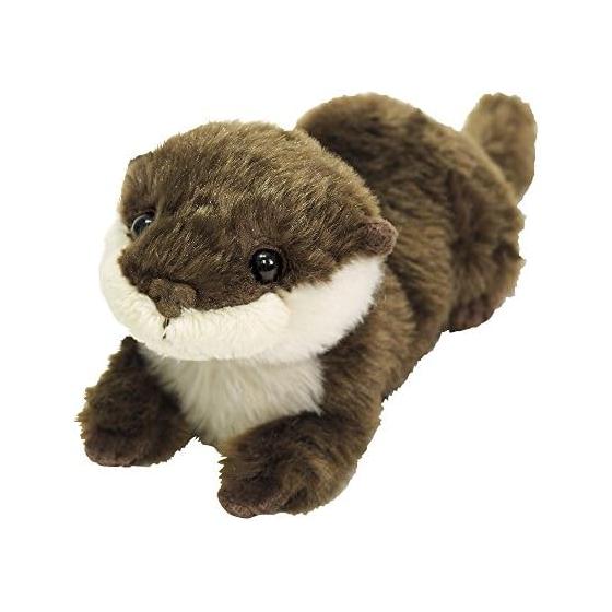 Sunlemon Fluffy s Otter Brown S 8926cm Stuffed Animal P-4782