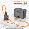 ZGCINE PS-BX1 Přenosný nabíjecí pouzdro pro baterii fotoaparátu Rychlé nabíjení 5200mAh Bezdrátový duální nabíječ baterií s