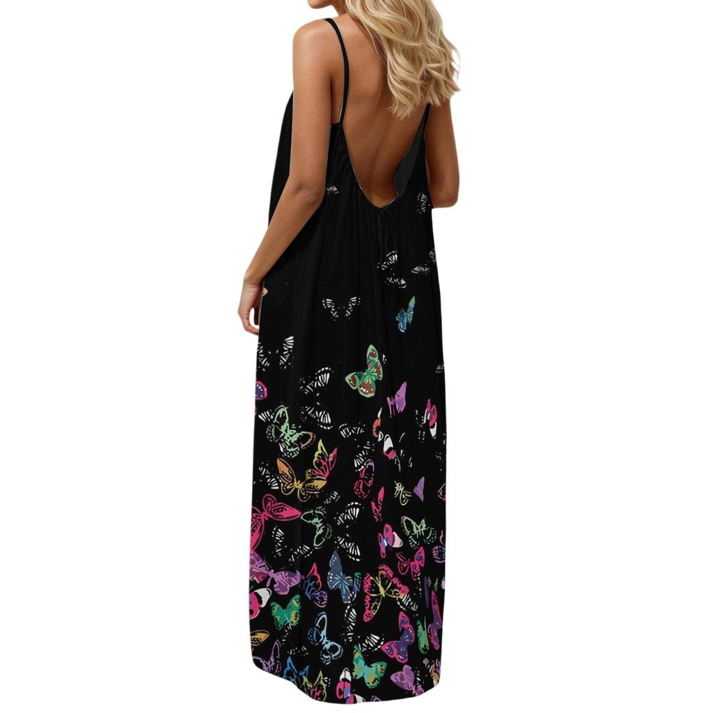 Women's Casual, Fashionable And Retro Printed Dress