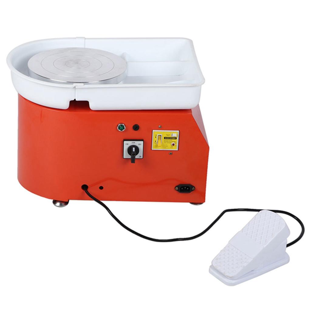 Electric Pottery Wheel Ceramic Machine Pedal‑Controlled Removable Bowl Ceramic Art Tool Ceramic Potter