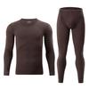 Fashion Large Size Men's Spring and Autumn Thermal Suit Winter Bottoming Autumn Clothes and Trousers Men's Home Thermal Underwear Set