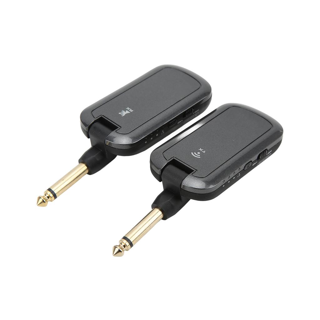 2.4GHz Guitar Wireless System Guitars Transmitter Receiver 4 Channels 18m Effective Range