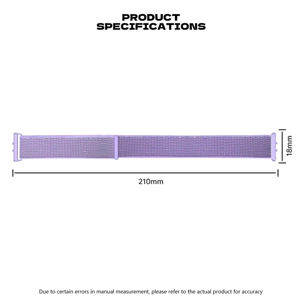 Nylon Loop Strap for Samsung Galaxy Fit 3 Adjustable Elastic Bracelet Watchband for iWatch Samsung Galaxy Fit3 Band Accessories