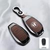 2026 Heißer Aufkleber Legierung Leder Auto Intelligente Fernbedienung Schlüsselhülle Abdeckung Schale Schutz für Alfa Romeo Giulia 2015 +Stelvio 2016+ Spider