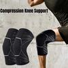 1 Stück Professionelle Kniebandage Kompressions-Kniebandage Anti-Rutsch Silikon Knieorthesen für Knieschmerzen Meniskusriss