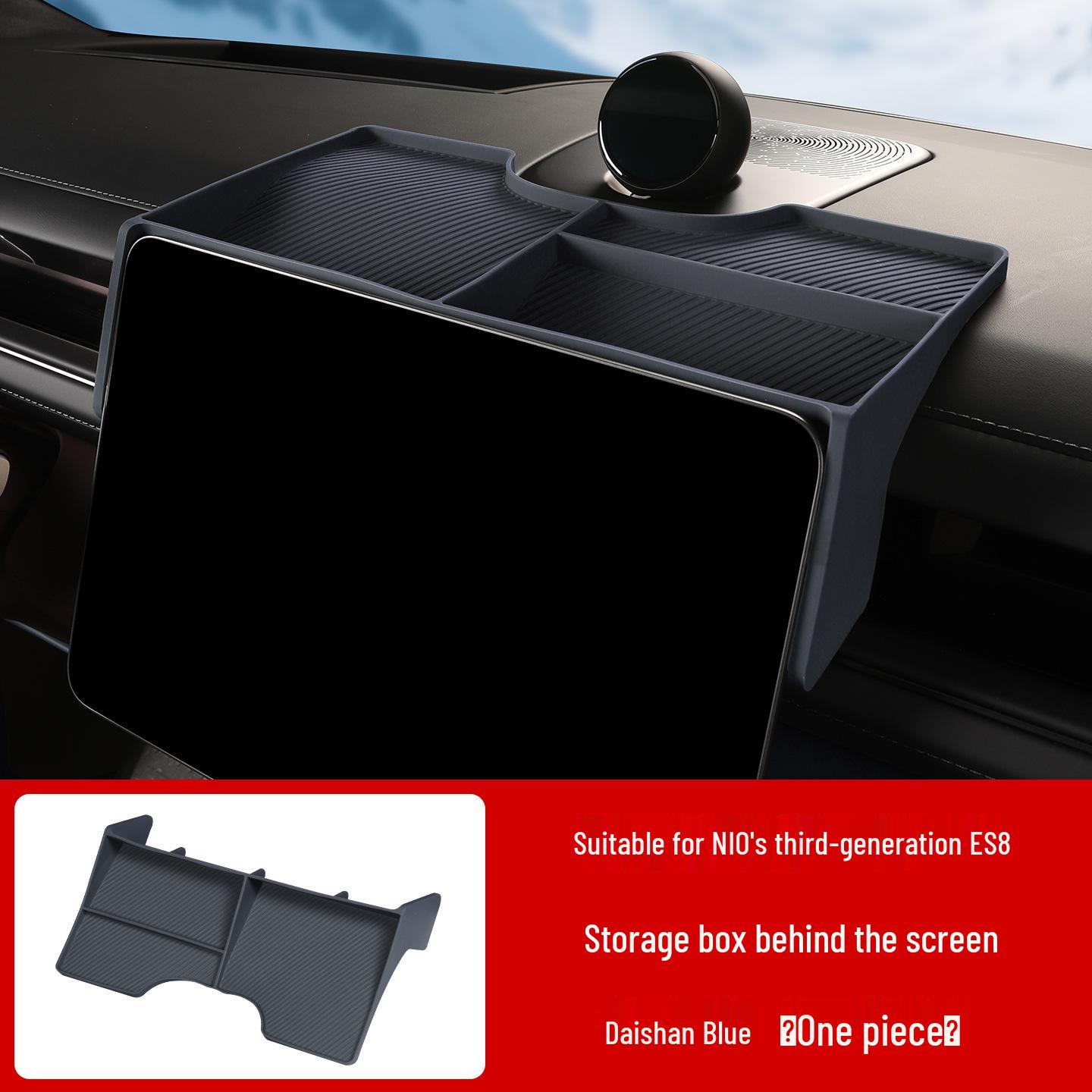 

NIO ES8 Silicone Screen Eye Box Mat: Multi-functional Interior Storage Accessory
