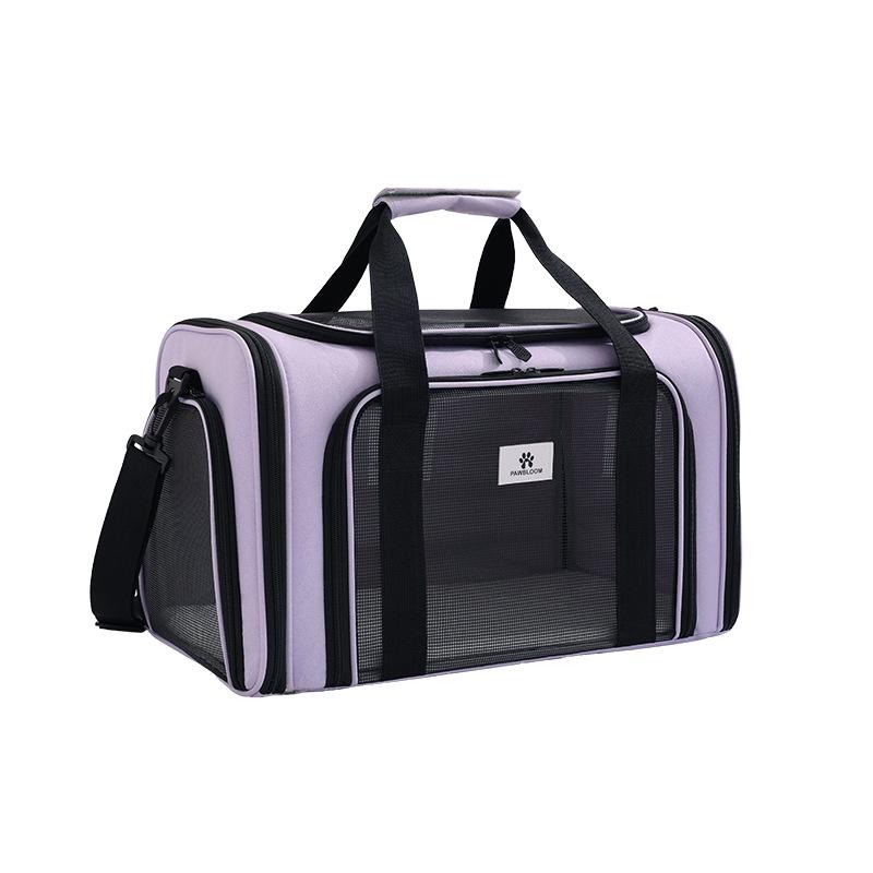 Runhui Foldable Pet Carrier: Breathable, Portable Cat & Dog Bag with Large Capacity