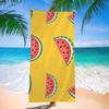 Fruit Watermelon Pattern Print Beach Towel Colorful Bath Towels Microfiber Quick Dry Sand Free Beach Yoga Spa Gym Pool