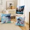 Anime W-Wistoria W-Wand S-Sword Cushion Cover Pillowcase Upholstery Sofa Throw Pillow Home Decor Pillowcas