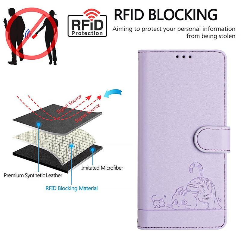 Für T-Mobile T Phone 3 Hülle Leder Flip Wallet Diebstahlschutz Bürstenhülle auf sFür Etui T-Mobile T Phone 3 TPhone3 Revvl 8 Hülle Capa
