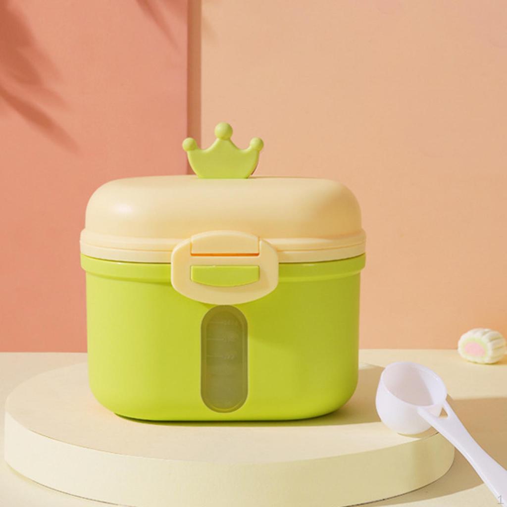 Formula Dispenser Container Milk Powder Food Storage Box for Bedroom