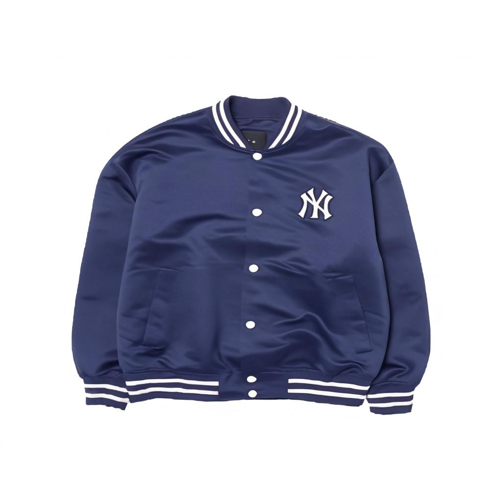 New MLB New York Yankees Jackets & Coats Unisex Light Marine Blue 3AJPV0344-50NYL