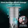 Silicone Drains Sewer Pipe Sealing Ring Water Plug Floor Drain Anti Odor Sewer Seal Stopper Shower Drainer Bathroom Accessories