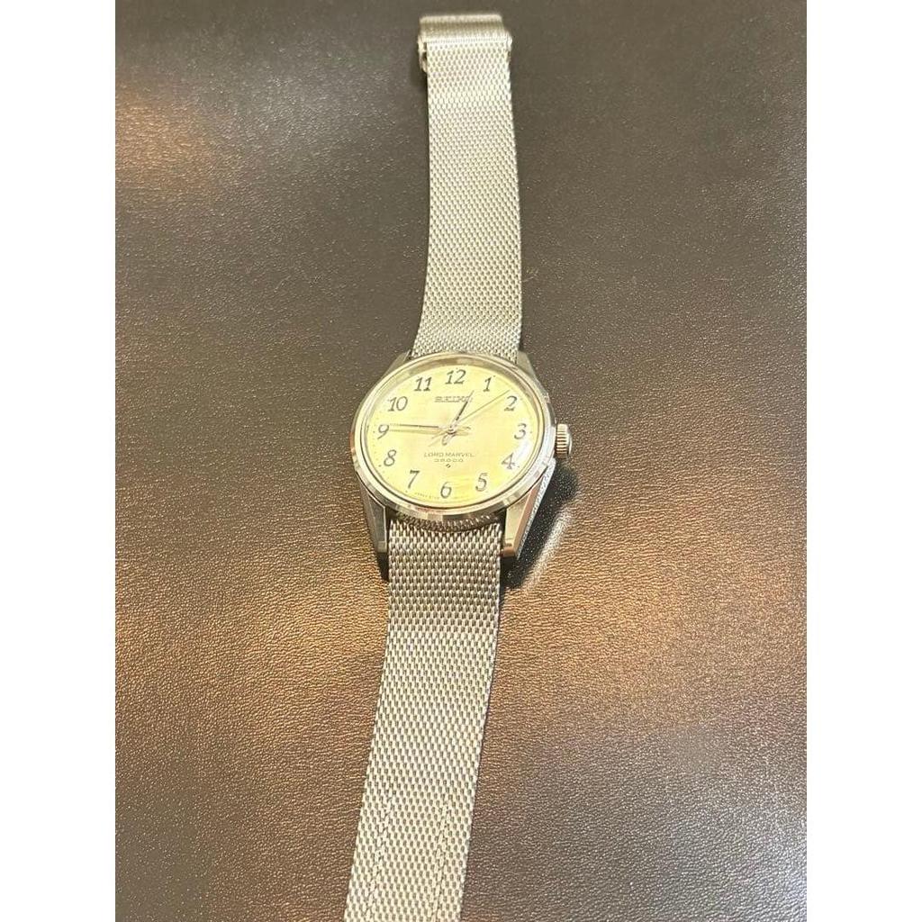 Used Rare 1967 SEIKO Road Marvel 36000 5740-8000 In Operation