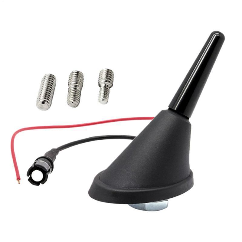 

Auto Radio Replacement m Short Antenna-Boost For Car Audio Video Signal For Automobile SUV RVS Trucks Image Color