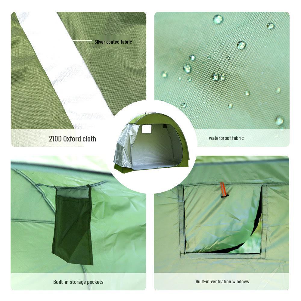 210D Mountain Bike Tent: Durable, Convenient Storage Cover Available
