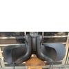 Leather Dressage Double Flap Saddle with Changeable Gullets – Elegant Cantle Design