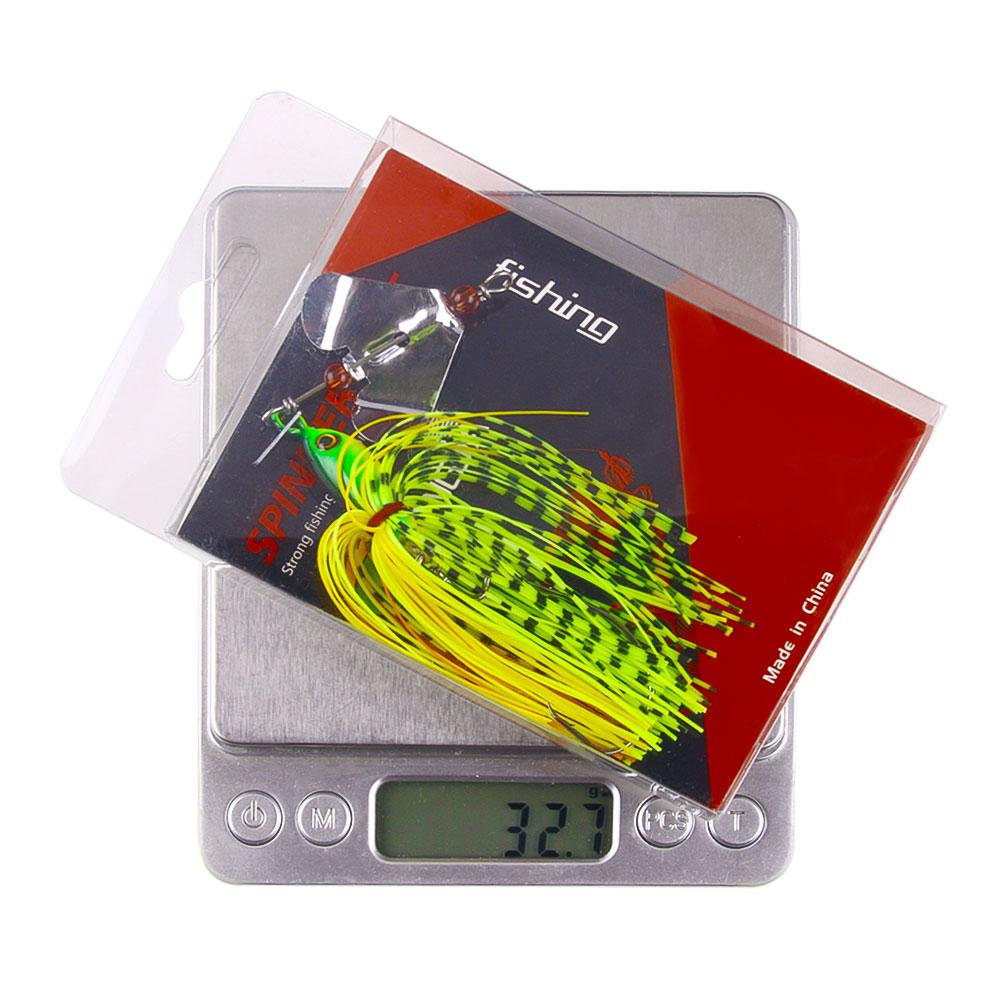 Rotating Spinnerbaits for Bass Jigs Sea Fishing Spinnerbait Trailer Hooks 13cm-20g Fishing Pike Buzzbait Swimbait