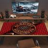 FC Bayern München2 Print  Cushion Non-slip Laptop Tablet Big Mousepad XXL Mat Mini PC Playmat With Lock edge