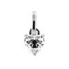 Charm ME Dangle Keyhole Heart 793086C01