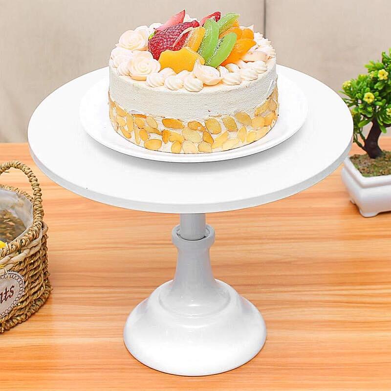 Cake Stand 8 INCH 10 INCH 12 INCH Dessert Cake Tray Cold Meal Tea Break Display Rack Center Rack Metal Home Party Dessert Table