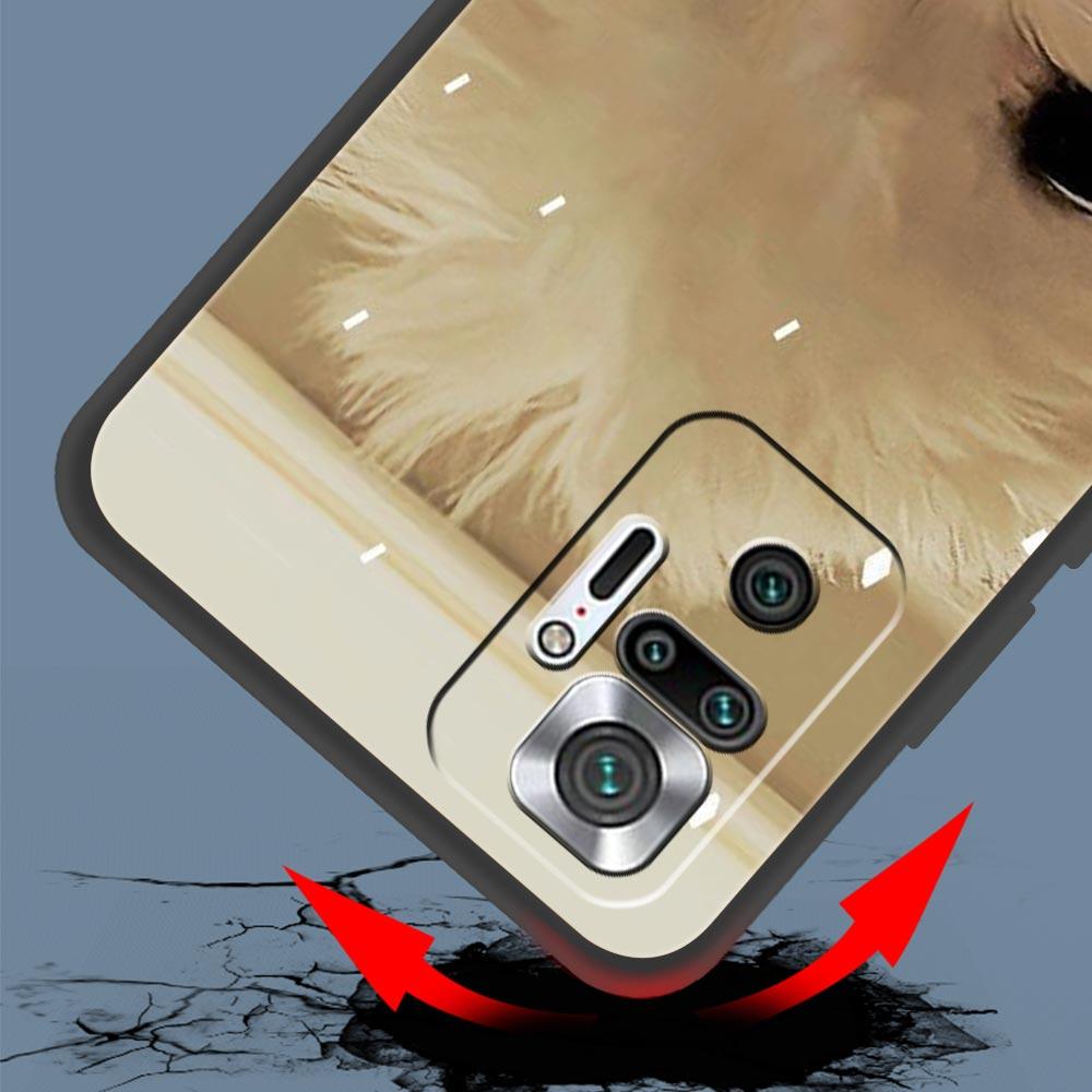 Cute Little Dog Phone Case Cover for Redmi 14C 10C Note 15 14 13 12 10 11 K40 Pro Plus 5G Soft TPU Shockproof Shell Fundas Capas