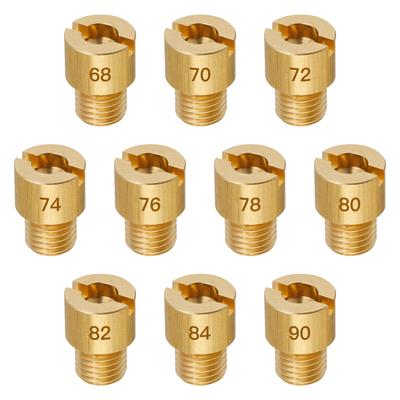 Main Jet Jetsetmoto Main Jet Set (8X11) #68#70#72#74#76#78#80#82#84#90 Main Jet Carburetor Setting Compatible JOG, AXIS, Beano with Storage Case