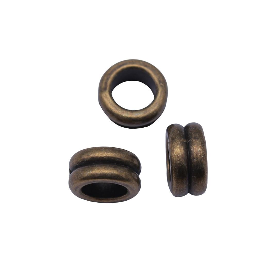 Large Hole Dot Spacer Beads Multi Color Charms For Bohemian Jewelry Findings