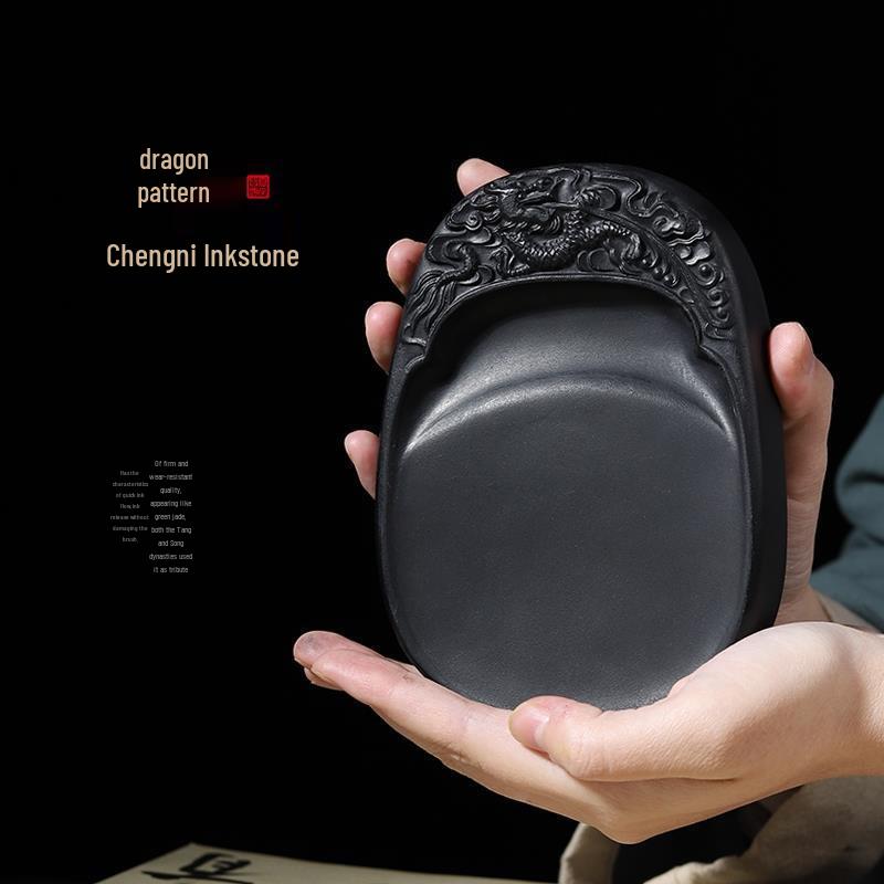 Die Vier Schätze Premium Kalligraphie Geschenkset: Pinsel, Tinte, Papier, Tintenstein - Enthält große, mittlere, kleine Pinsel & Pinselwascher