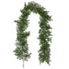 Artificial Christmas Cypress Pine Vine Décor with Plastic Greenery