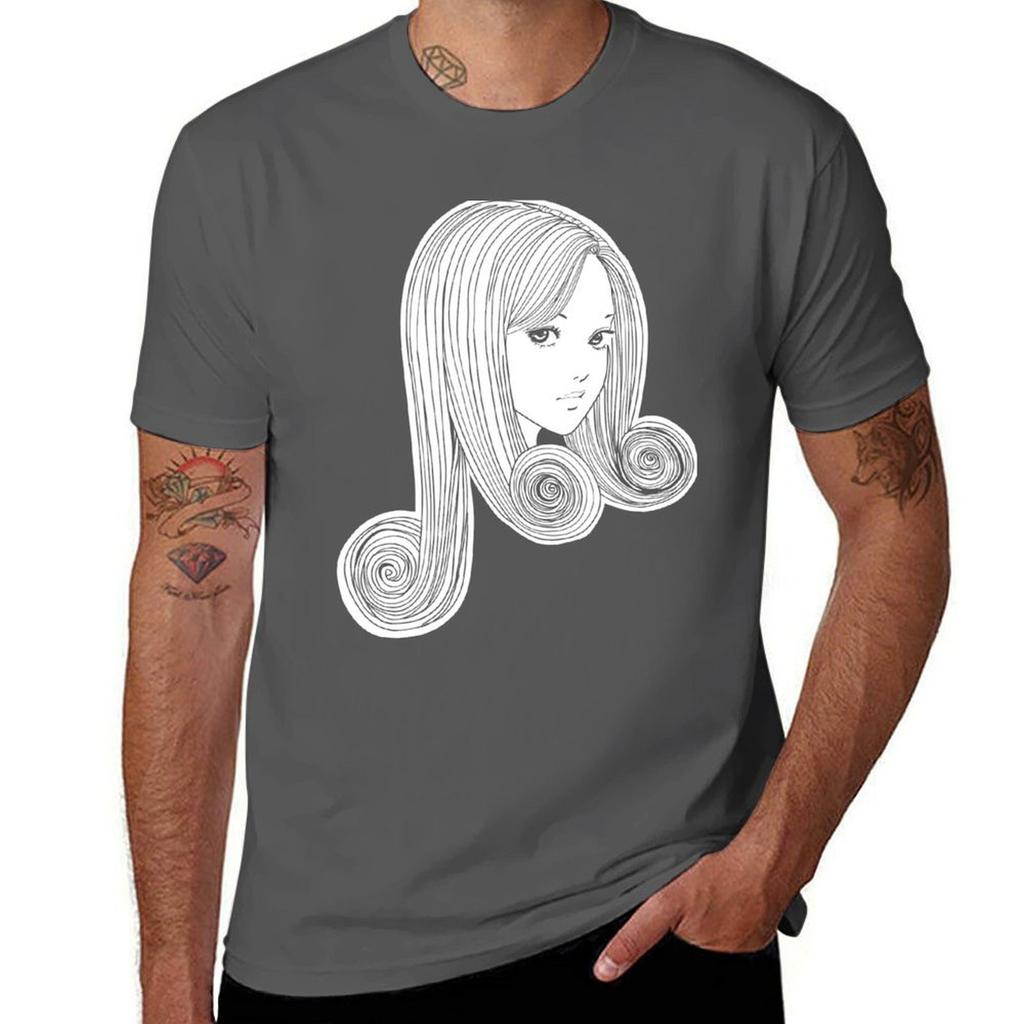 UZUMAKI TShirt Plus Size Basic Cotton TShirt