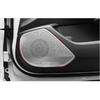 For Honda Accord 2018-22 Silver Titanium Inner Door Speaker Frame Cover Trim 2p
