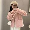 Luxury Winter Thick Faux Fur Coat Women Eco Friendly Shearling Jacket Trendy Fashion Outerwear