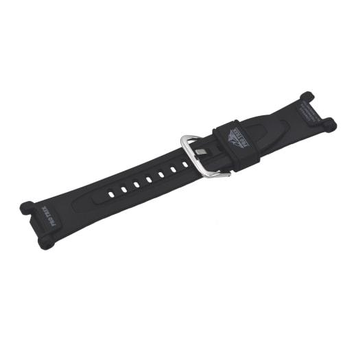 Casio 10631626 Genuine Factory Black Pro Trek Replacement Band - PRG240-1, PRG240-1B, PRG40-3V