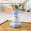 Jingdezhen Crystal Gourd Ceramic Tea Pet Ornament for Office or Car Decor
