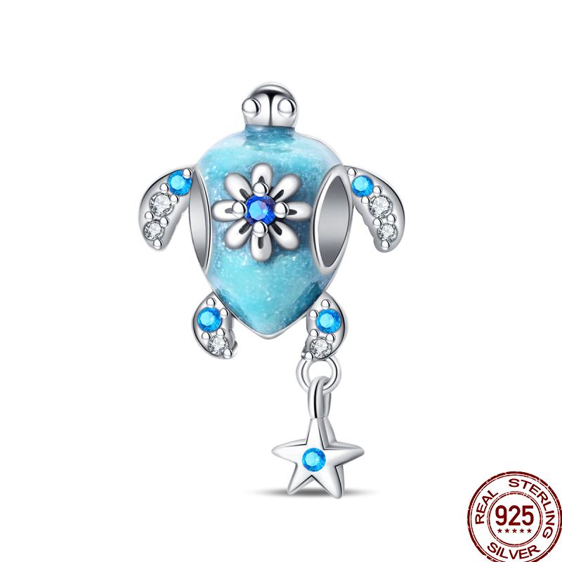 Copper Spring Luminous Insect Butterfly Series Flower Element Gift Beads Suitable For Pan Original Bracelet