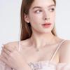 Moon Butterfly Necklace Summer Collarbone Chain With Star Sparkling Zircon Simple And Elegant Minimalist Luxury Unique Gift For Girlfriend