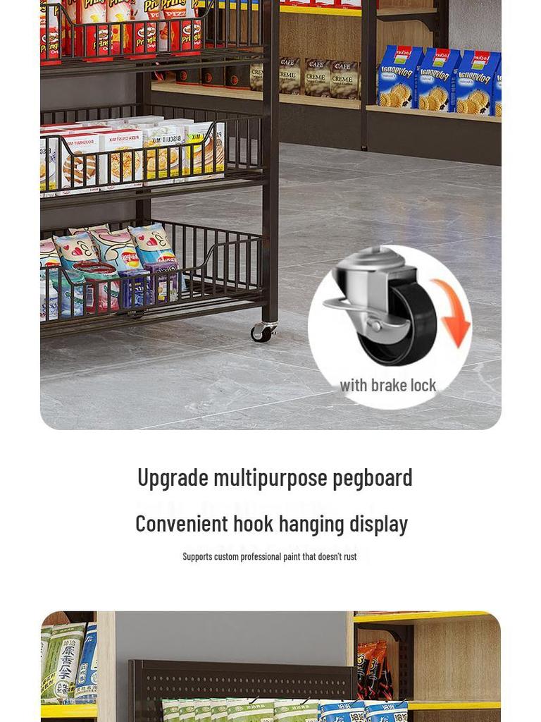 Versatile Display Rack for Snacks, Medicine, Beverages, and Toys