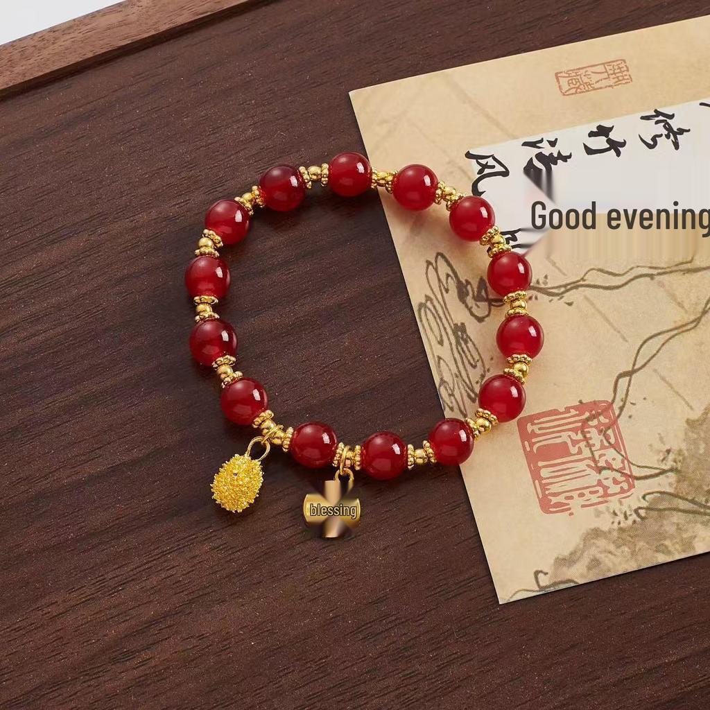 Charming Pink Crystal Floral Bracelet - Court Style Dream Gift for Girlfriend