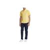 Polo Ralph Lauren Solid Color Logo Embroidered Polo Collar Button-Down Short Sleeve Shirt Men Shirts Yellow 710822774-010