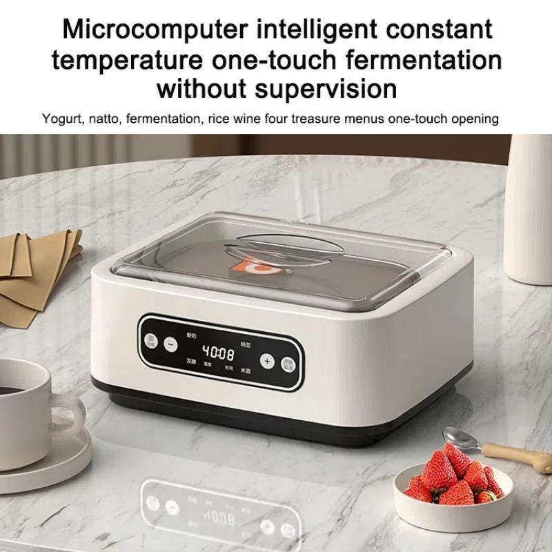 Multifunction Electric Yogurt Fermentation Machine, Home Ice Cream, Yogurt Pudding, Breakfast, Homemade Yogurt Machine