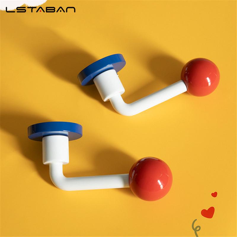 Zinc Alloy Door Lock Interesting Colorful Ceramic Ball Modern Simple Bedroom Silent Door Lock Indoor Wooden Door Handle