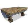Day and Night - Day and Night Mixed Recycled Wood Coffee Table 90x50x35 Cm