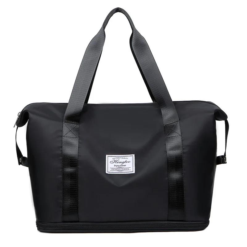 Practical Travel Women's Wet and Dry Separation Training New Large Capacity Casual Yoga Fitness Bag