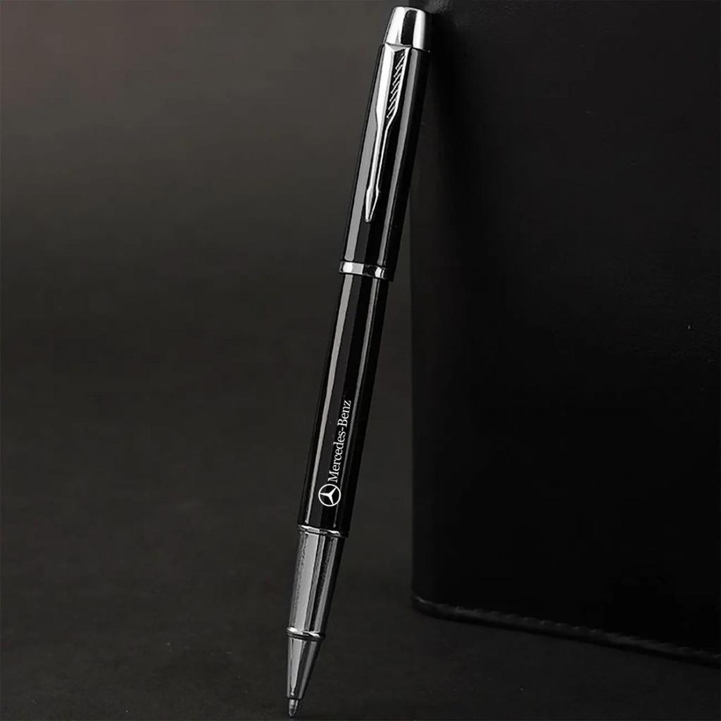 Car Logo Signature European-style Retro Pen Office Business Pens For Mercedes Benz AMG A B C E GL S GLA CLS Class W204 W212 W176 LE2